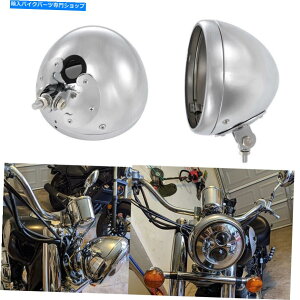 Headlight �n�[���[�z���_���}�n�I�[�g�o�C�p��7 LED�w�b�h���C�g�}�E���g�n�E�W���O�u���P�b�g�V�F�� 7 LED Headlight Mount Housing Bracket Shell For Harley Honda Yamaha Motorcycle�y���s�A���i�z