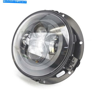 Headlight 7 "LEDvWFN^[fC[J[ubNwbhCgtubNA_v^[}Egn[[94-13 7" LED Projector Daymaker Black Headlight w/ Black Adapter Mount Harley 94-13