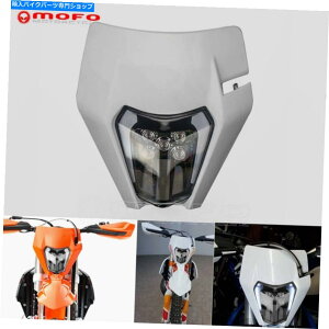 Headlight �z���C�g�G���f���[��LED SX XC Exc SXF XCF-W 150 350 XCW TPI 250 EXC530�p��E8�w�b�h���C�g White Enduro LED E8 Headlight For SX XC EXC SXF XCF-W 150 350 XCW TPI 250 EXC530