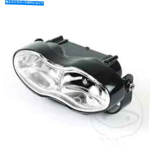 Headlight ȉ~`̃cCwbhCgH3ubNTEhNAKX Oval Twin Headlight H3 Black Surround Clear Glass
