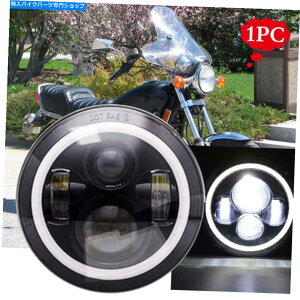 Headlight ���}�nV-STAR XVS 650 950 1100 1300�N���V�b�N�X�g���C�J�[��7inch�R�uLED�w�b�h���C�g 7inch COB LED Headlight For Yamaha V-Star XVS 650 950 1100 1300 Classic Stryker�y���s�A���i�z