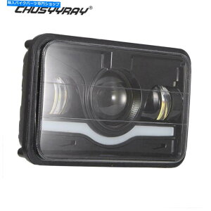 Headlight 4x6 LED�w�b�h���C�g�u���b�NH4 HI-LO SEALED DRL for Suzuki DRZ400SM DRZ400E���[�^�[ 4x6 LED Headlight Black H4 Hi-Lo Sealed DRL For Suzuki DRZ400SM DRZ400E Motor�y���s�A���i�z