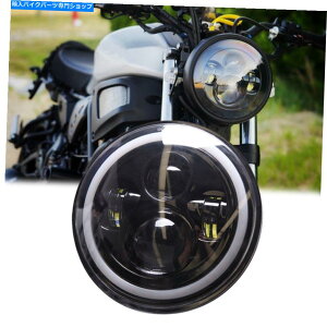 Headlight 7 ���[�^�[�T�C�N��LED�v���W�F�N�^�[�w�b�h���C�g�w�b�h�����v���}�nXSR900 V�X�^�[1100 650 7 Motorcycle LED Projector Headlight Headlamp For Yamaha XSR900 V Star 1100 650