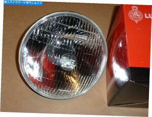 Headlight {̃[JX7 "wbhCgYtN^[516801m[ggCAtBSApCbgȂ GENUINE LUCAS 7" HEADLIGHT Lens Reflector 516801 Norton Triumph BSA no pilot