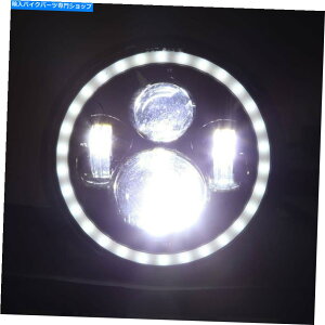 Headlight n[[frbh\[^[TCNXg[gOCh7 "LED DRLvWFN^[wbhCg 7" LED DRL Projector Headlight for Harley Davidson Motorcycle Street Glide