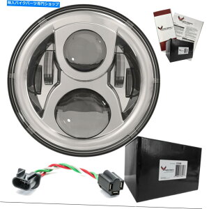 Headlight �n�[���[�f�r�b�h�\���̃C�[�O�����C�g�N����7 LED�W�F�l���[�V����2�w�b�h���C�g Eagle Lights Chrome 7 LED Generation 2 Headlight for Harley Davidson�y���s�A���i�z