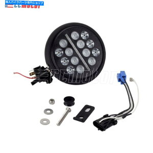 Headlight 5 3/4 5.75 '' LED�w�b�h���C�g�t��LED HARLE 5 3/4 5.75'' LED Headlight w/ DRL for Harley Softail Breakout FXBRS Street Bob