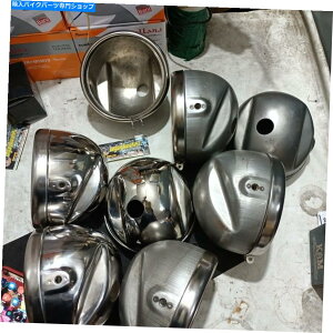 Headlight �z���_CB125S�w�b�h���C�g�A�Z���u���V���o�[�t�B�b�gCB100 CG110 CL125S CT S110 XL Honda CB125S Headlight Assy Silver Fits For CB100 CG110 CL100 CL125S CT S110 XL�y���s�A���i�z