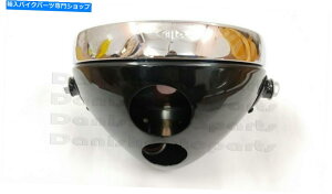 Headlight wbhCgubN8C`~[^Cv2z[tbgKX HEADLIGHT BLACK 8" INCH MILLER TYPE 2 HOLE FLAT GLASS
