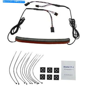 Headlight JX^_Ci~NXCD-FATBOY-S Smoke LEDe[Cgƃ^[Mt Custom Dynamics CD-FATBOY-S Smoke LED Integrated Taillight with Turn Signals