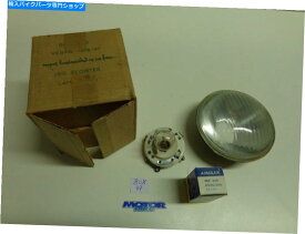 Headlight Vespa 1955-1956、Lambretta、isso、オリジナルのヘッドライト光学（REF 97） Vespa 1955-1956, lambretta, isso, original headlight optics (ref 97)