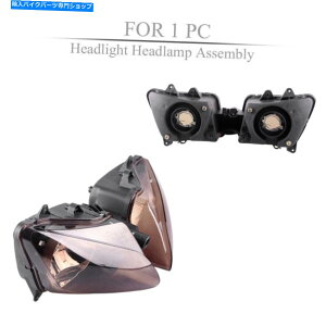Headlight �t�����g�w�b�h���C�g�w�b�h�����v���C�g�X���[�N�����Y�A�Z���u���t�B�b�g���}�nYZF R1 2000-2001 Front Headlight Headlamp Light Smoke Lens Assembly Fit Yamaha YZF R1 2000-2001�y���s�A���i�z