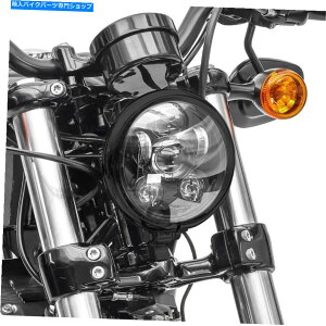 Headlight n[[_CiChOChAiCggCAbJ[CA\tgACLEDwbhCg LED Headlight for Harley Dyna Wide Glide, Night Train, Rocker C, Softail