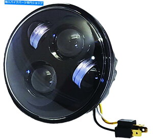 Headlight 5 3/4 "LEDwbhCgubN𑜓xpXt@C_[HD5MB 5 3/4" LED Headlight Black High Definition Pathfinder HD5MB