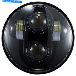 Headlight Pathfinder 5 3/4 "LEDwbhCgubN𑜓xHD5MB PATHFINDER 5 3/4" Led Headlight Black High Definition HD5MB