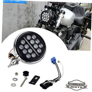 Headlight NuX^C̃I[goCLEDn[[Xg[g{uFXBB FXLR FXST 2018-22̃wbhCg Club Style Motorcycle LED Headlight For Harley Street Bob FXBB FXLR FXST 2018-22