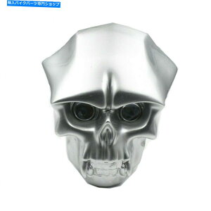 Headlight I[goCLEDXJwbhCgwbhCgv43-46mm}EguPbgJX^ Motorcycle LED Skull Head Light Headlight Lamp With 43-46mm Mount Bracket Custom