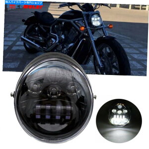 Headlight LEDwbhCghi/ lo w/ drl for harley v rodd vrod vrsca vrscr vrsc dotF LED Headlight Hi/Lo w/ DRL for Harley V Rod VROD VRSCA VRSCR VRSC DOT Approved