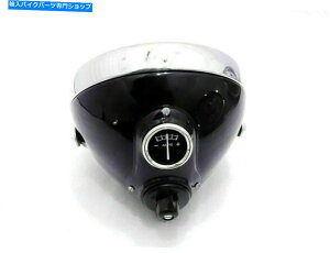 Headlight 8 ���v���J���[�J�X�w�b�h���C�g�����v�p�Ȃ����K���XBSA���C�����G���t�B�[���hS2U 8 Replica Lucas HeadLight Lamp Curved Glass For Triumph BSA Royal Enfield S2u�y���s�A���i�z