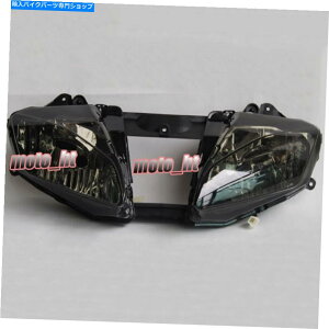 Headlight ���}�nYZF R6 2006-2007���̂��߂̃I�[�g�o�C�t�����g�w�b�h���C�g�w�b�h�����v�A�Z���u�� Motorcycle Front Headlight Head Lamp Assembly For Yamaha YZF R6 2006-2007 Smoke�y���s�A���i�z