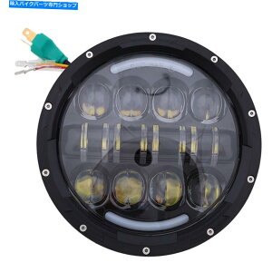 Headlight }nI[goCoCNp7 "EhwbhCgwbhv80Wwbhv 7" Round Headlight Headlamp 80W Headlamp For YAMAHA Motorcycle Motorbike