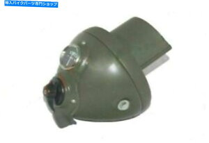 Headlight [JX^Cv7 "bsam[ĝ߂̃~^[J[ubNAEgwbhCgwbhv Lucas Type 7" Military Colour Blackout Headlight Headlamp For Bsa Norton Triumph