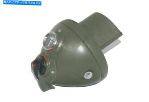 Headlight [JX7 "~^[J[ubNAEgwbhCgwbhvTriumph bsa norton @usɓK Lucas 7" Military Colour Blackout Headlight Headlamp Fits Triumph BSA Norton @US