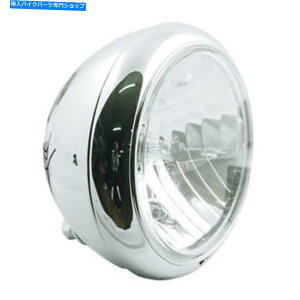 Headlight Headlight Gladiator FL 7 �AChrome�AHarley -Davidson with E-���F Headlight Gladiator Fl 7 , Chrome, for Harley - Davidson with E - Approval