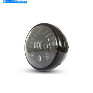 Headlight 7.7 "LED GLOSS BLACK HEADLIGHT DAYMAKER CAFE RACER RACERvWFNgJX^n[[ 7.7" LED Gloss black headlight daymaker cafe racer bobber project custom Harley