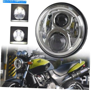 Headlight Ovotor OLH703C Honda CB400SF 7 "LEDwbhCgHI/LOr[Chrome Japanǐ OVOTOR OLH703C Honda CB400SF 7" LED Headlight Hi/Lo Beams Chrome Japan Tracking