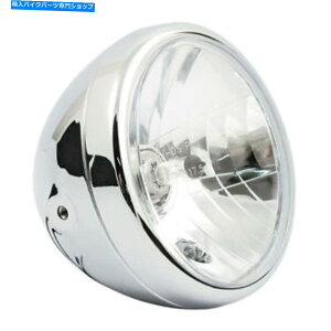 Headlight HeadlightReno 7 "AChromeAfor Harley -e -certification}[NtDavidson Headlight Reno 7 ", Chrome, for Harley - Davidson with E - Certification Mark