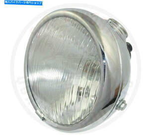 Headlight 8 Lucas du42�w�b�h���C�g�w�b�h�����v�N�������b�L�p�ȃK���XBSA�ATriumph�ANorton 8 LUCAS DU42 HEADLIGHT HEADLAMP CHROME PLATED CURVED GLASS BSA, TRIUMPH, NORTON�y���s�A���i�z
