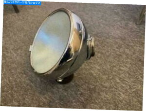 Headlight 8 "[JX~[^CṽNDU142tbgKXwbhvwbhCgRv[gɍ 8"Fit For LUCAS MILLER TYPE CHROME DU142 FLAT GLASS HEADLAMP HEAD LIGHT COMPLETE