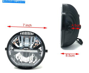 Headlight �z���_CB 125 300 600 900�z�[�l�b�gCB1000�p�̃o�C�N�w�b�h���C�gLED�X����7  Motorbike Headlight LED Slim 7 for Honda CB 125 300 600 900 Hornet CB1000�y���s�A���i�z