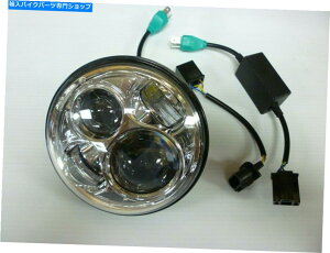 Headlight Xs[hf[H4N5.75 '' LED HI/LOWwbhCgJX^AvP[V Speed Demon H4 Chrome 5.75'' LED HI/Low Replacement Headlight Custom Application