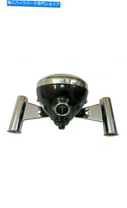 Headlight VAGAJSvJ[JXwbhCgv7 "SSU700Pʕt New Triumph Ariel AJS Replica Lucas Head Light Lamp 7" SSU700P With Brackets