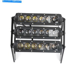 Headlight 3ROW LEDI[goCwbhCgtHOCgA~jEpz_OMSX125 2013-2019 3Row LED Motorcycle Headlight Fog Light Aluminum for Honda Grom MSX125 2013-2019