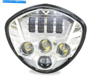 Headlight 2007-2015Metra HE-VICS1wbhCǵAVo[tgƂ̏I[goC Metra HE-VICS1 Headlight for 2007-2015 Victory Motorcycles with Silver Front