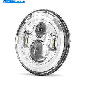 Headlight LED�w�b�h���C�g7 BMW r 100 gs / PD�w�b�h�����vDRL CraftrideVu Chrome LED Headlight 7 for BMW R 100 GS / PD Headlamp DRL Craftride VU chrome�y���s�A���i�z