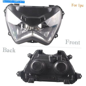 Headlight wbhCgwbhvAZuCgubNtBbgJTLZ800 Z250 2013 2014[^[ Headlight Head Lamp Assembly Light Black Fit Kawasaki Z800 Z250 2013 2014 Motor