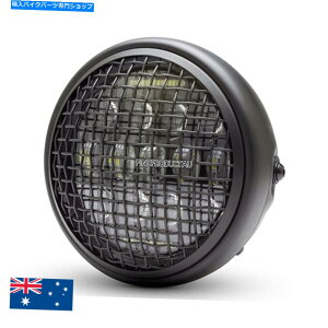 Headlight 7 "OXubN[^[TCNwbhCgLEDfCCNJtF[T[{uo[vWFNgJX^ 7" Gloss black motorcycle headlight led daymake cafe racer bobber project custom