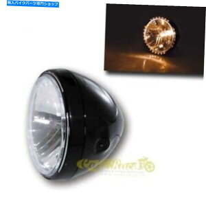 Headlight Headlight Clubman�́AShiny Black�����F�����J�X�^���J�t�F���X�𗦂��Ă��܂��� Headlight Clubman LED Shiny Black Approved Custom Caferace�y���s�A���i�z