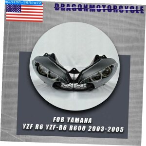 Headlight }nYZF R6 YZF-R6 R600 2003 04 2005̕čXgbNwbhCgwbhvNA US STOCK Headlight Headlamp Clear For Yamaha YZF R6 YZF-R6 R600 2003 04 2005