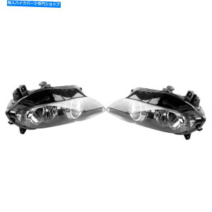 Headlight ���}�nYZF R1 2004 2005 2006���[�^�[�T�C�N���̃N���A�w�b�h���C�g�w�b�h�����v�A�Z���u�� Clear Headlight Headlamp Assembly for Yamaha YZF R1 2004 2005 2006 motorcycle�y���s�A���i�z