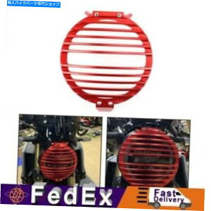 Headlight CNC�w�b�h���C�g�v���e�N�^�[�O�����K�[�h�J�o�[���b�h�t�B�b�g�z���_CB650R 2019-2020 S3 CNC Headlight Protector Grill Guard Cover Red Fits Honda CB650R 2019-2020 S3�y���s�A���i�z