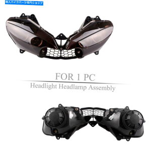 Headlight �t�����g�w�b�h���C�g�n�E�W���O�w�b�h�����v���C�g�A�Z���u���t�B�b�g���}�nYZF R6 2003-2005 Front Headlight Housing Headlamp Light Assembly Fit Yamaha YZF R6 2003-2005�y���s�A���i�z