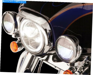 Headlight 1996-2013n[[GNgOChNVbNGtBVwbhCgx[N45210 1996-2013 for Harley Electra Glide Classic EFI CIRO Headlight Bezel Chrome 45210