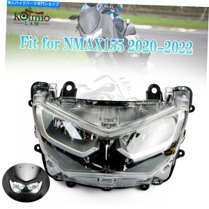Headlight }n2020-2022 NMAX155 N-MAX155tgwbhCgAZuwbhv2021 Fit for YAMAHA 2020-2022 NMAX155 N-MAX155 Front Headlight Assembly Headlamp 2021