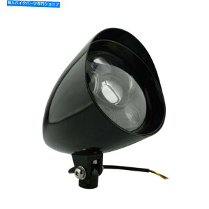 Headlight LED 6 "n[[X|[cX^[_Ci\tgAC`bp[I[goC̑傫ȒeۃwbhCg Led 6"Big Bullet Headlight For Harley Sportster Dyna Softail Chopper Motorcycle
