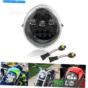 Headlight n[[vbhVRSC VRSCA VRSCB VRSCD VRSCR VRSCF BLACKLEDwbhCgwbhv LED Headlight Headlamp For Harley V Rod VRSC VRSCA VRSCB VRSCD VRSCR VRSCF Black